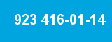 923 416-01-14 923 416-01-14
